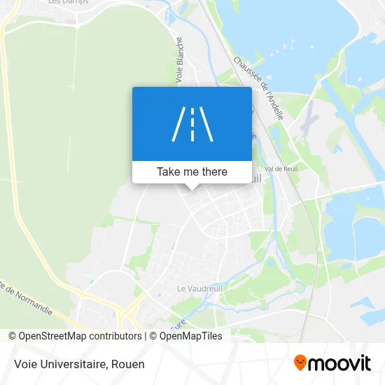Voie Universitaire map