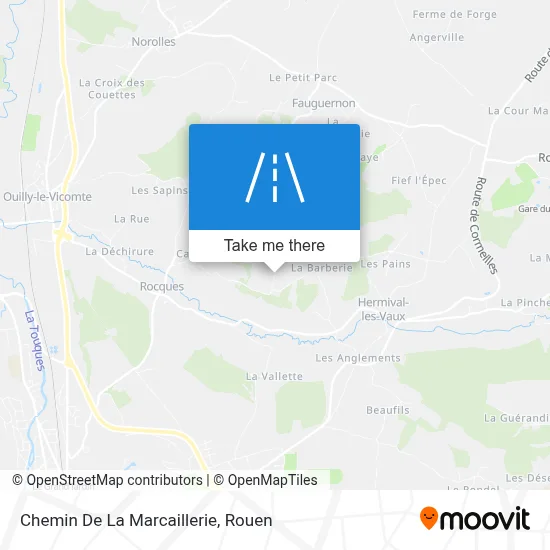 Chemin De La Marcaillerie map