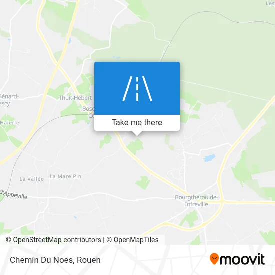 Mapa Chemin Du Noes