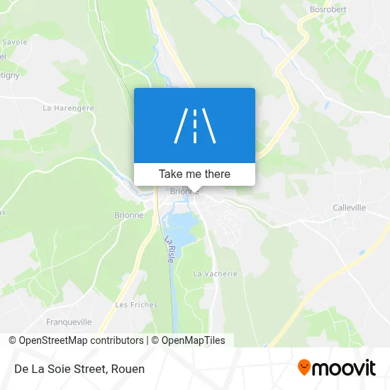Mapa Rue De La Soie
