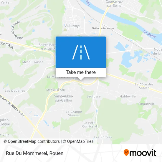 Rue Du Mommerel map