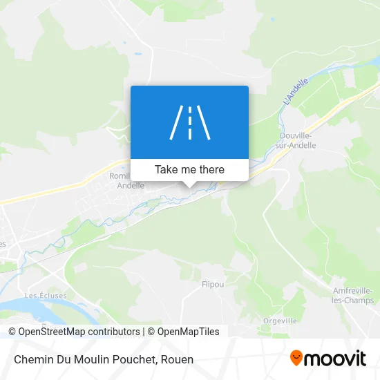 Chemin Du Moulin Pouchet map