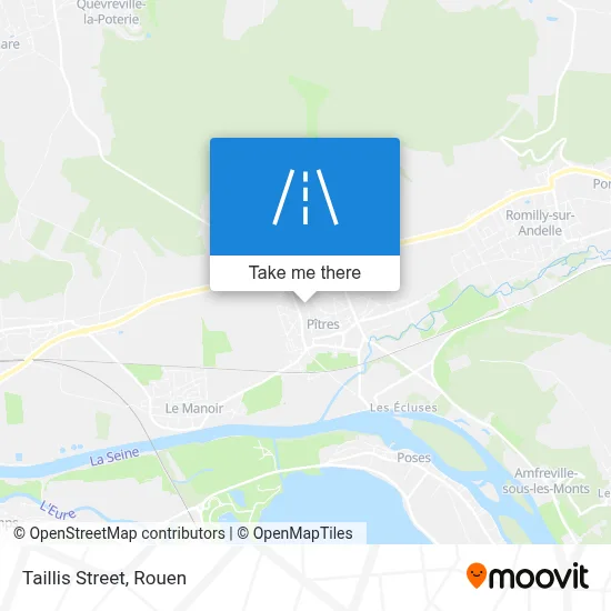 Rue Du Taillis map