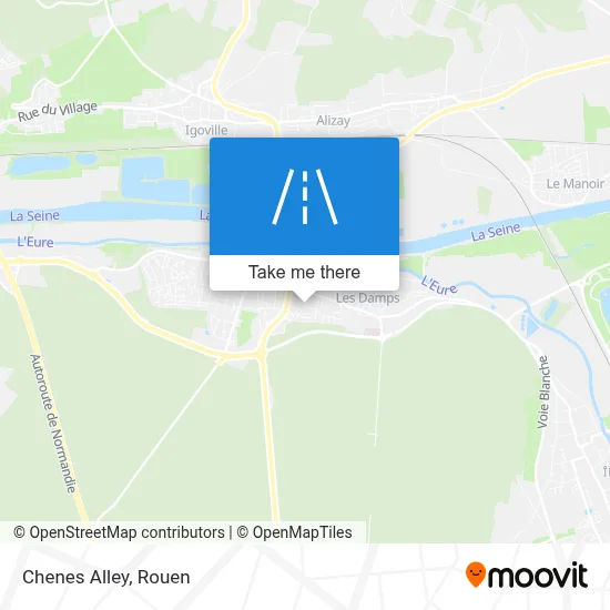 Allée Des Chênes map