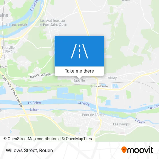 Rue Des Saules map
