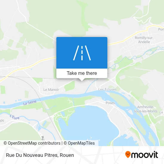 Mapa Rue Du Nouveau Pitres