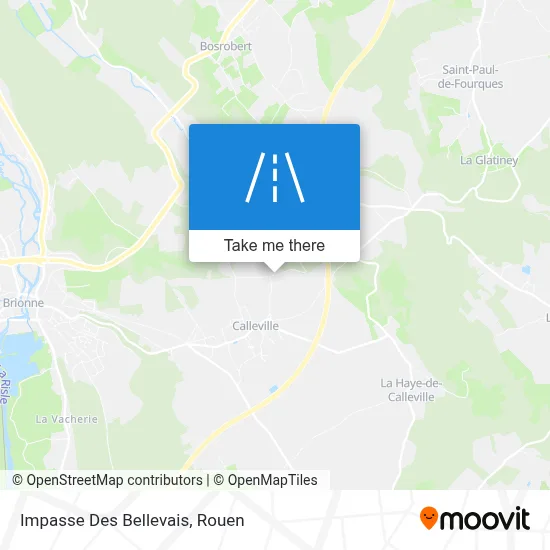 Impasse Des Bellevais map