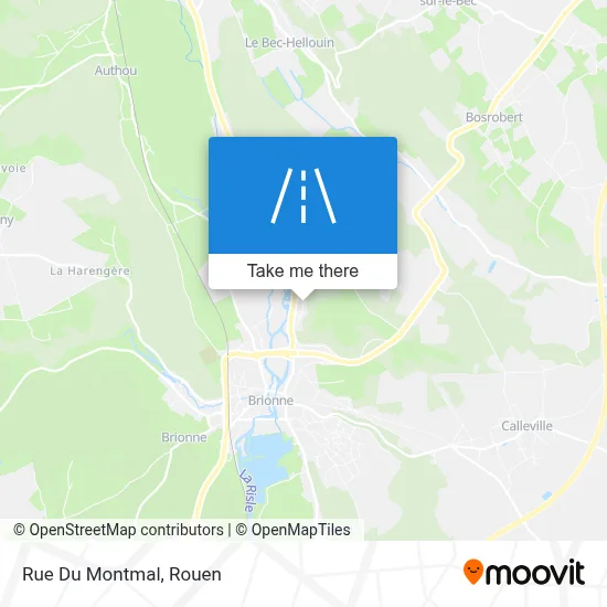 Rue Du Montmal map