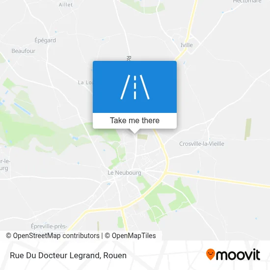 Rue Du Docteur Legrand map