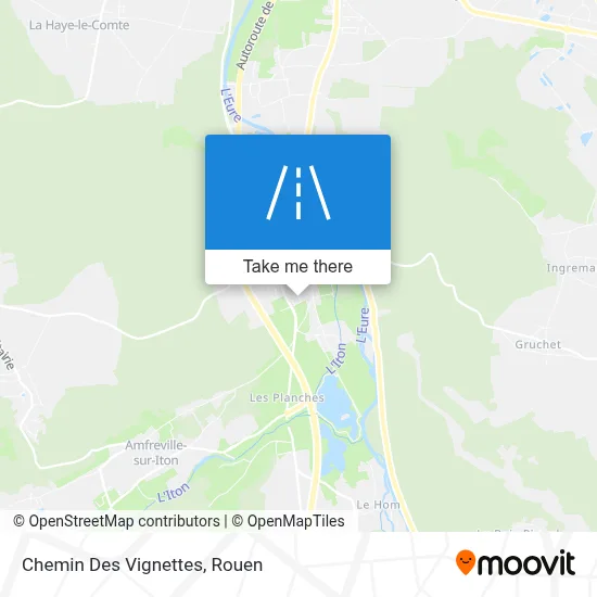 Mapa Chemin Des Vignettes