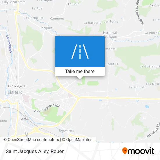 Impasse Saint-Jacques map