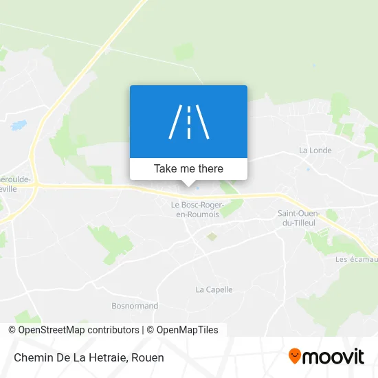 Chemin De La Hetraie map