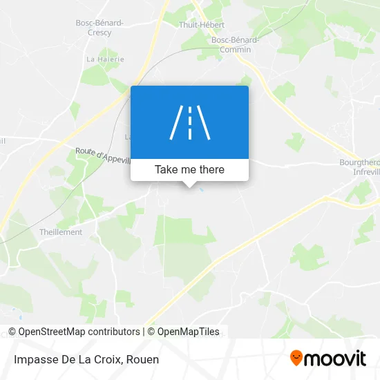 Impasse De La Croix map