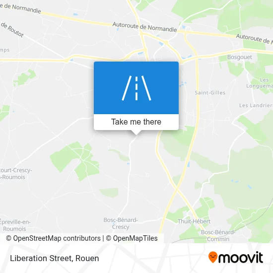 Rue De La Libération map