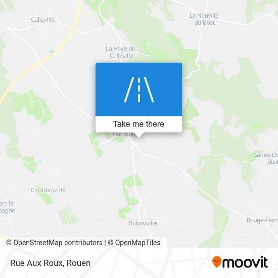 Rue Aux Roux map