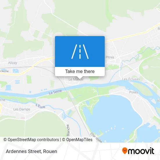 Rue Des Ardennes map