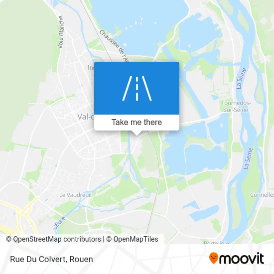 Rue Du Colvert map