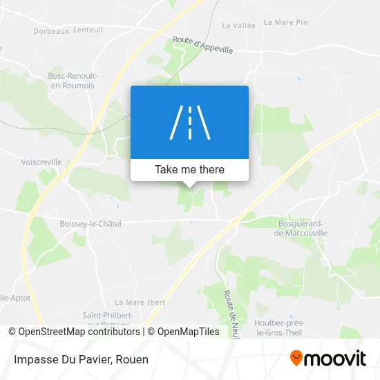 Impasse Du Pavier map