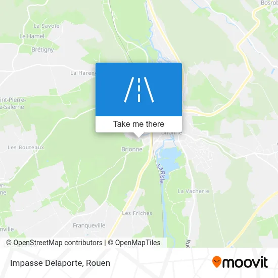 Impasse Delaporte map
