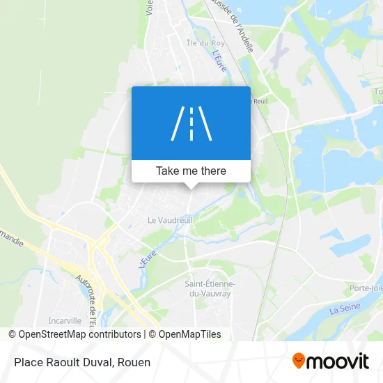 Place Raoult Duval map
