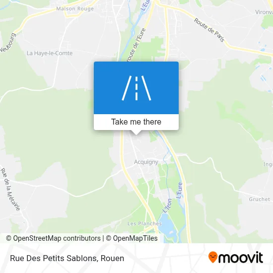 Rue Des Petits Sablons map