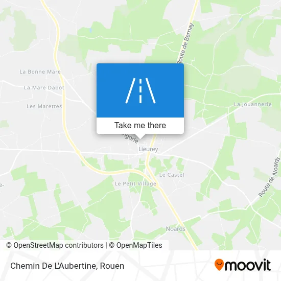 Chemin De L'Aubertine map