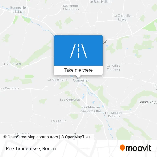Mapa Rue Tanneresse