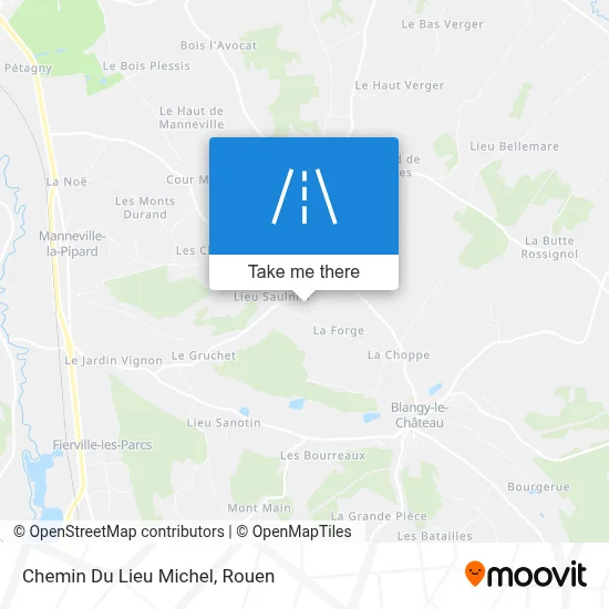 Chemin Du Lieu Michel map
