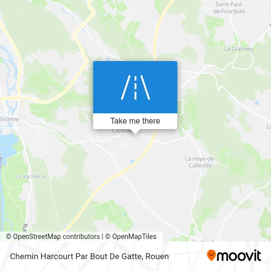 Chemin Harcourt Par Bout De Gatte map