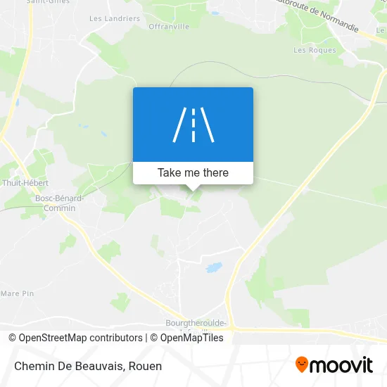 Chemin De Beauvais map