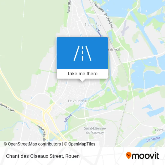 Rue Du Chant Des Oiseaux map