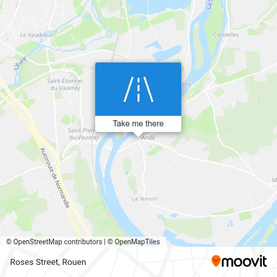 Rue Des Roses map