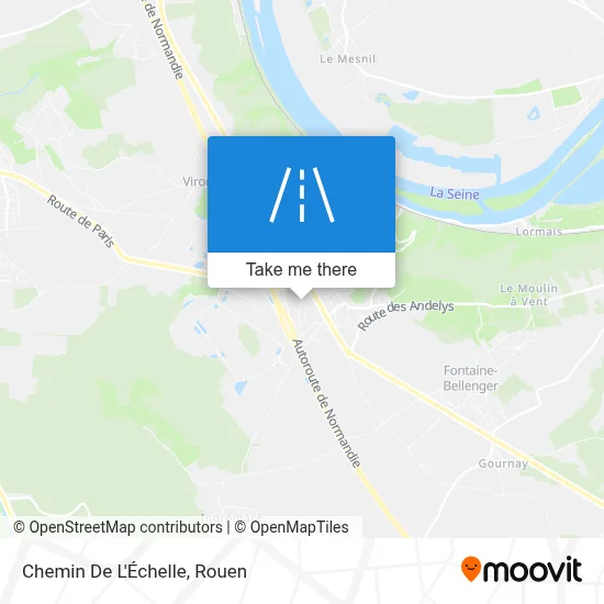 Chemin De L'Échelle map