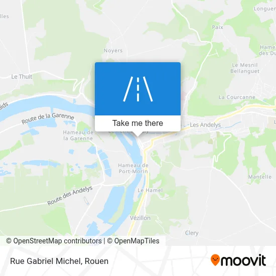 Rue Gabriel Michel map
