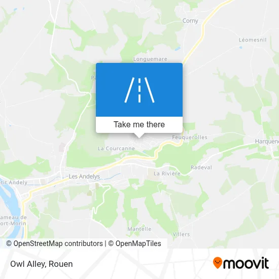 Allée Du Hibou map