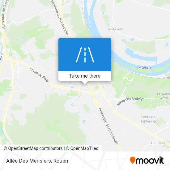 Allée Des Merisiers map