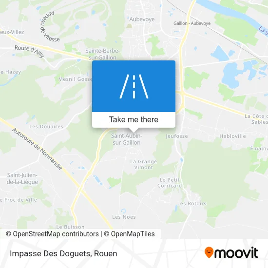 Impasse Des Doguets map
