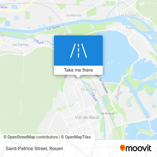 Rue Saint-Patrice map