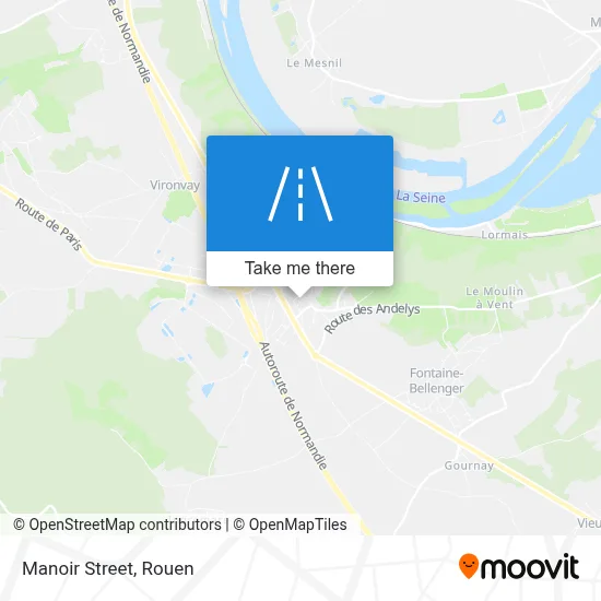 Rue Du Manoir map
