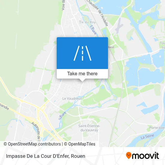 Impasse De La Cour D'Enfer map