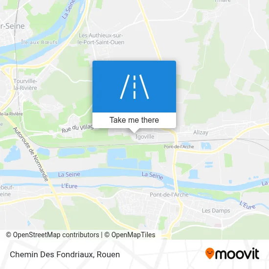 Chemin Des Fondriaux map