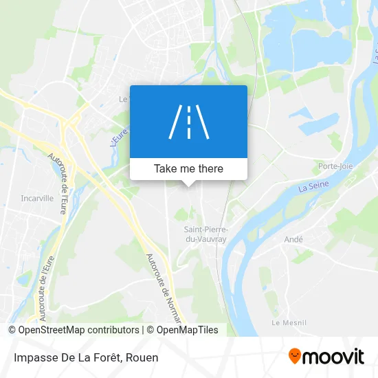 Impasse De La Forêt map