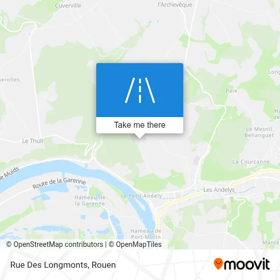 Mapa Rue Des Longmonts