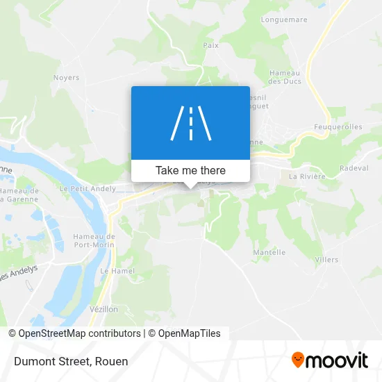 Rue Dumont map