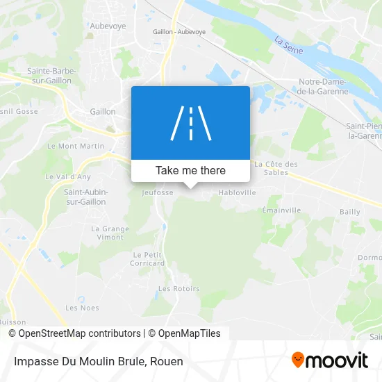 Impasse Du Moulin Brule map