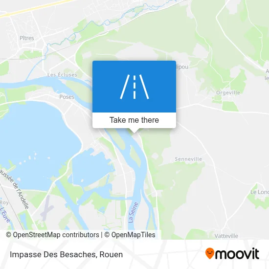 Impasse Des Besaches map