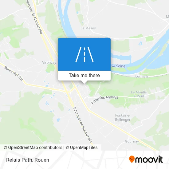 Chemin Du Relais map