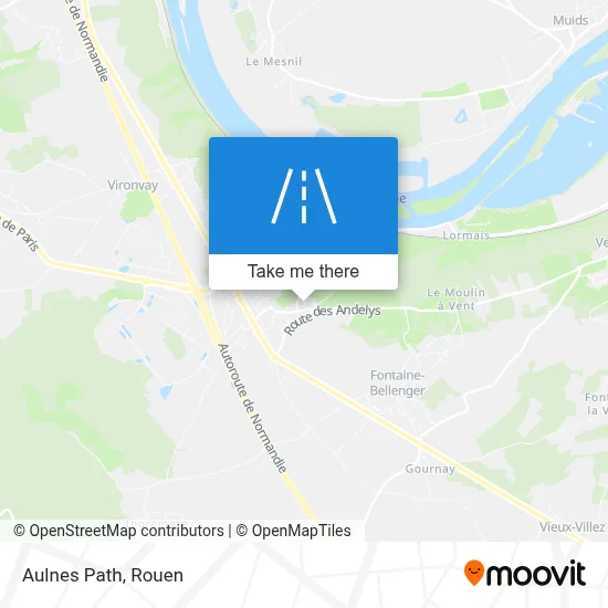Chemin Des Aulnes map