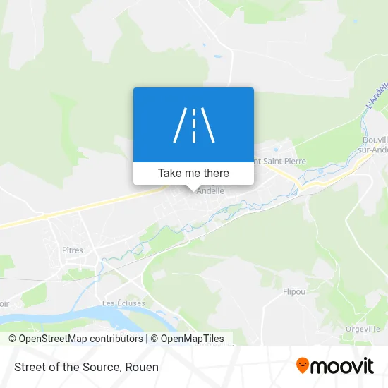 Mapa Rue De La Source