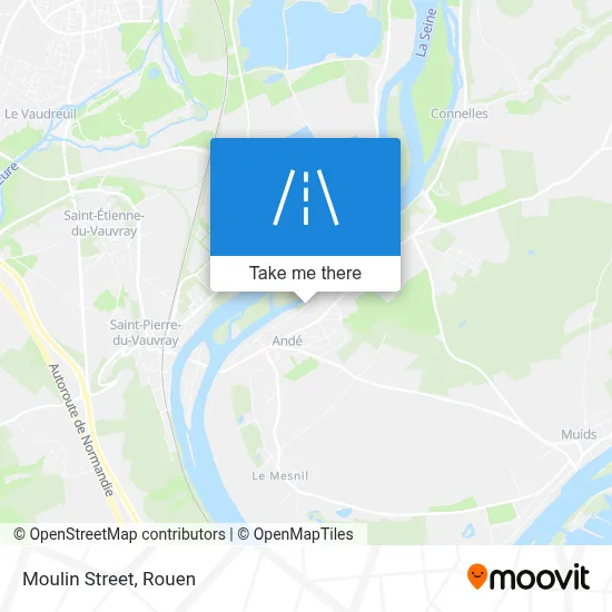 Mapa Rue Du Moulin